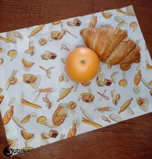 Prostírání na svačinu-pečivo