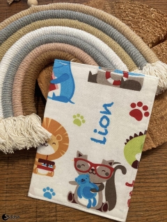Obal na očkovací průkaz-zvířátka